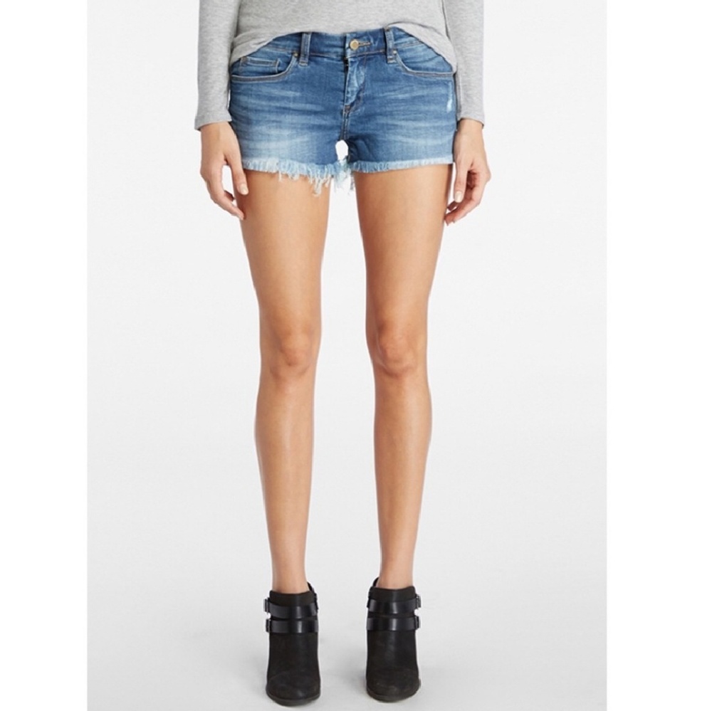 BLANK NYC Little Queenie Cut Off Jean Shorts Sz 24